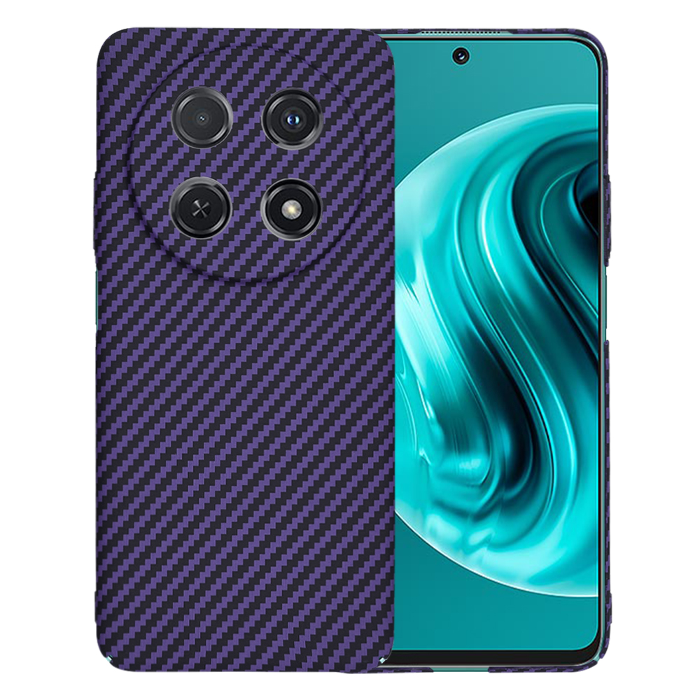 Калъф за Huawei nova 12i / 13i - Techsuit Carbonite FiberShell - Лилав