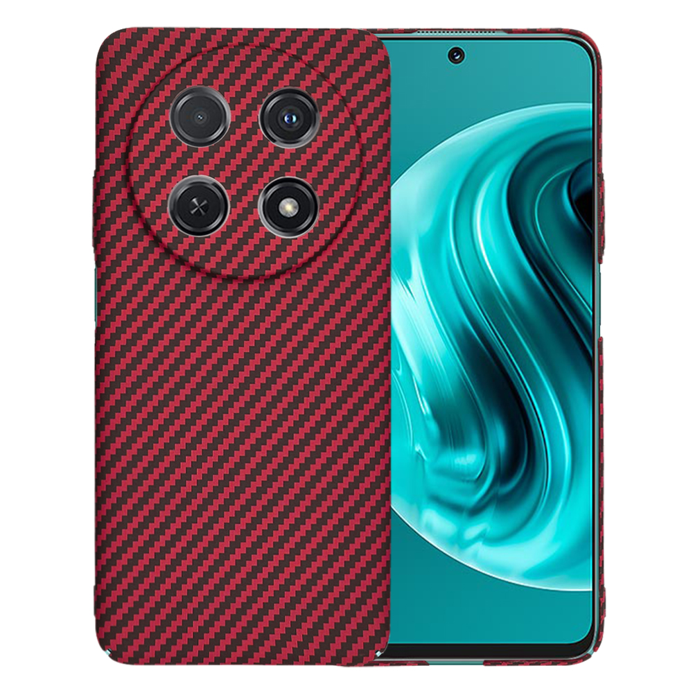 Калъф за Huawei nova 12i / 13i - Techsuit Carbonite FiberShell - Червен