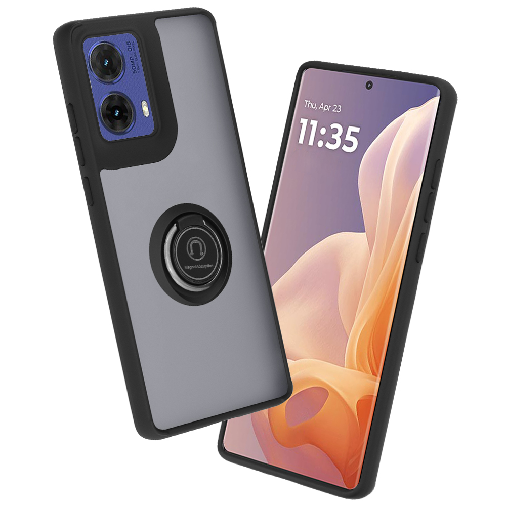 Калъф за Motorola Moto G85 - Techsuit Glinth - Черен
