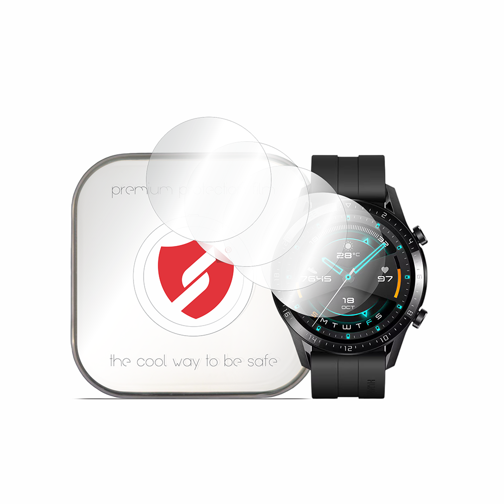 [4x Опаковка] Huawei Watch GT 2 46 mm Premium сменяемо фолио - Smart Protection Classic - Прозрачен