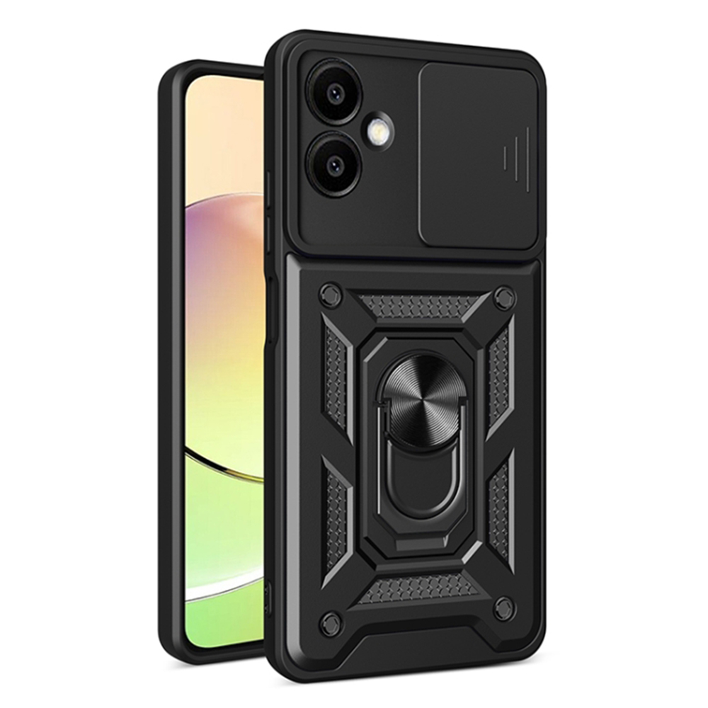 Калъф за Samsung Galaxy A06 4G - Techsuit CamShield Series - Черен