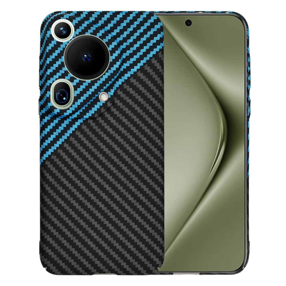 Калъф за Huawei Pura 70 Ultra - Techsuit Carbonite FiberShell - Син Pulse
