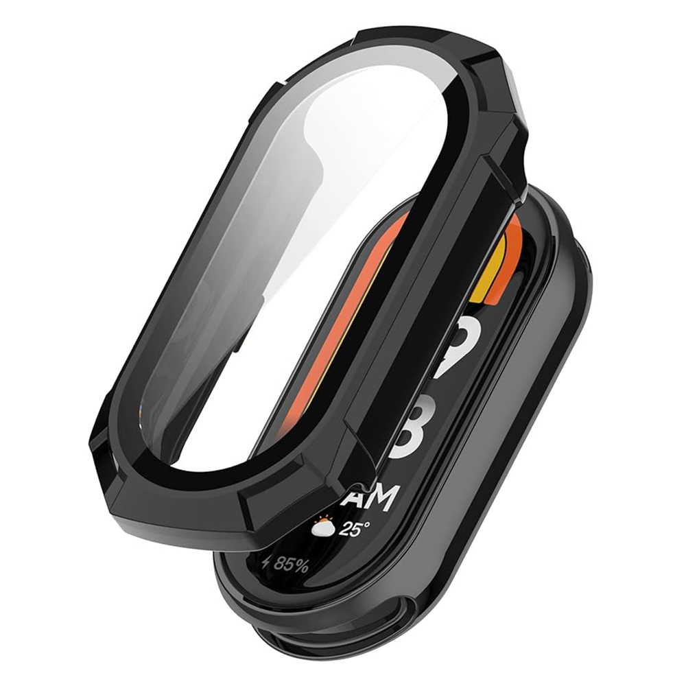 Калъф за Xiaomi Mi Band 8 / 8 NFC + Pouch - Techsuit Defense360 Pro - Черен