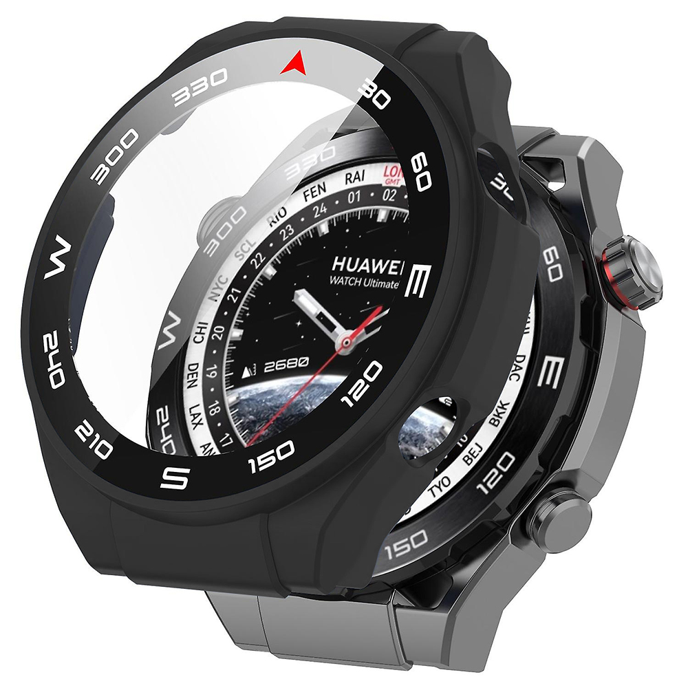 Калъф за Huawei Watch Ultimate + калъф - Techsuit Defense360 Pro - Черен