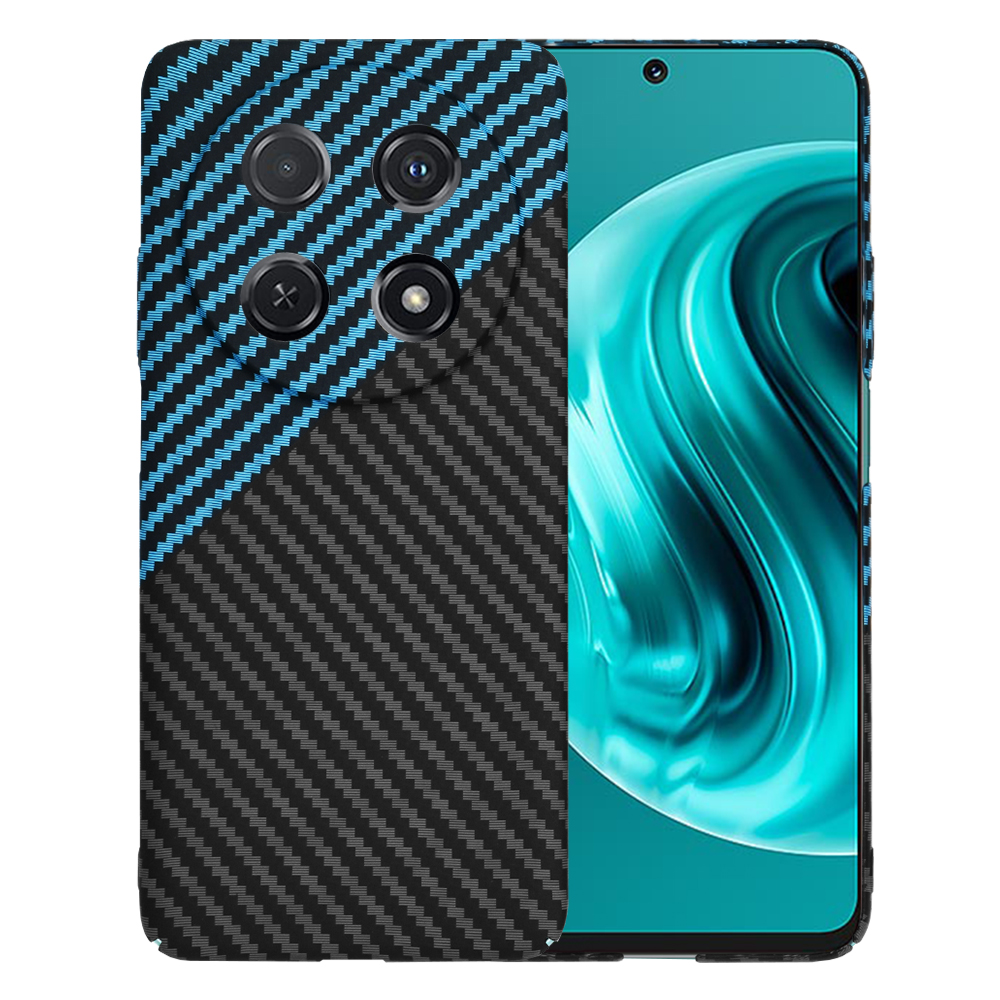 Калъф за Huawei nova 12i / 13i - Techsuit Carbonite FiberShell - Син Pulse