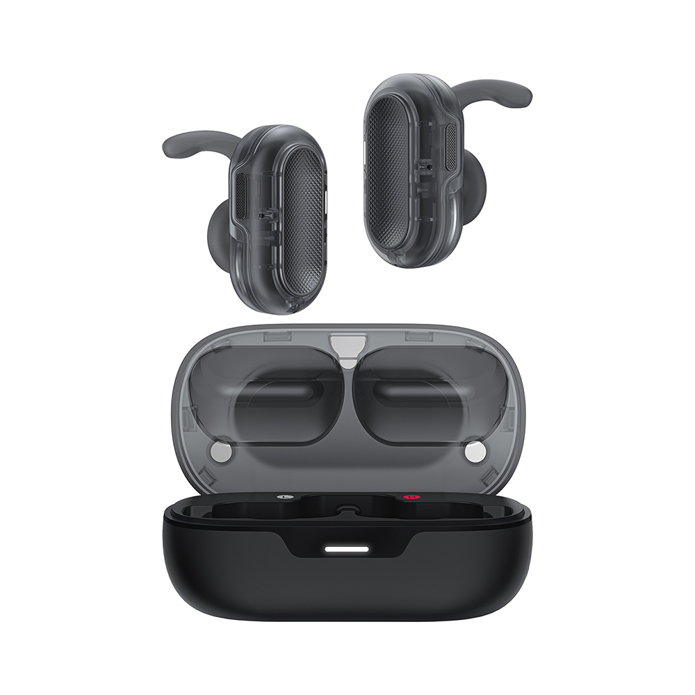 Bluetooth 5.3 слушалки, тип-C, намаляване на шума при повикване, IPX4 - Acefast (FA003) - черни