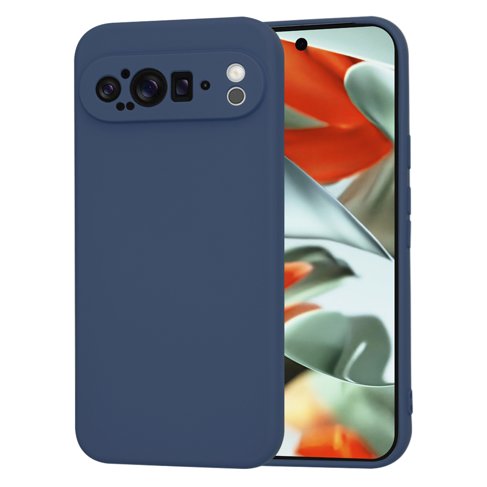 Калъф за Google Pixel 9 Pro XL - Techsuit SoftFlex - Тъмносин Син