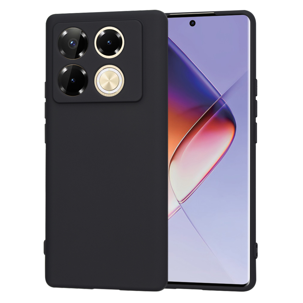 Калъф за Infinix Note 40 Pro 4G - Techsuit SoftFlex - Черен