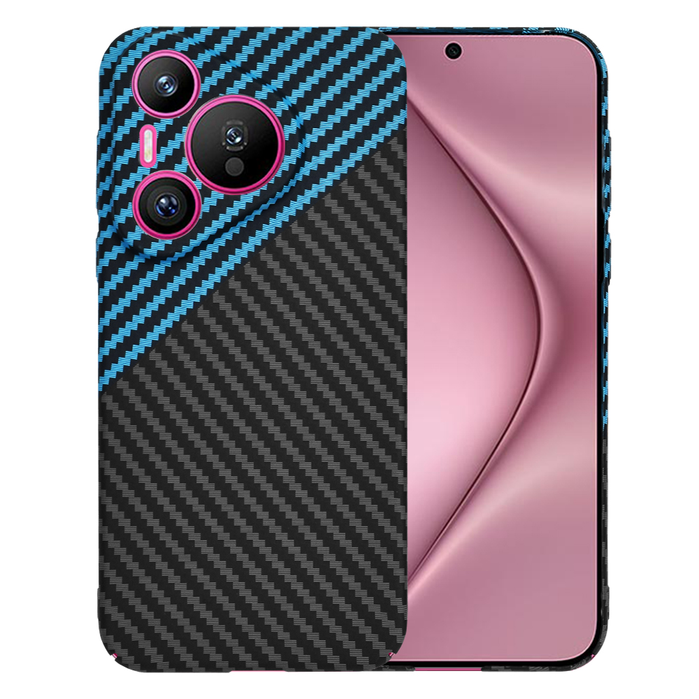 Калъф за Huawei Pura 70 - Techsuit Carbonite FiberShell - Син Pulse
