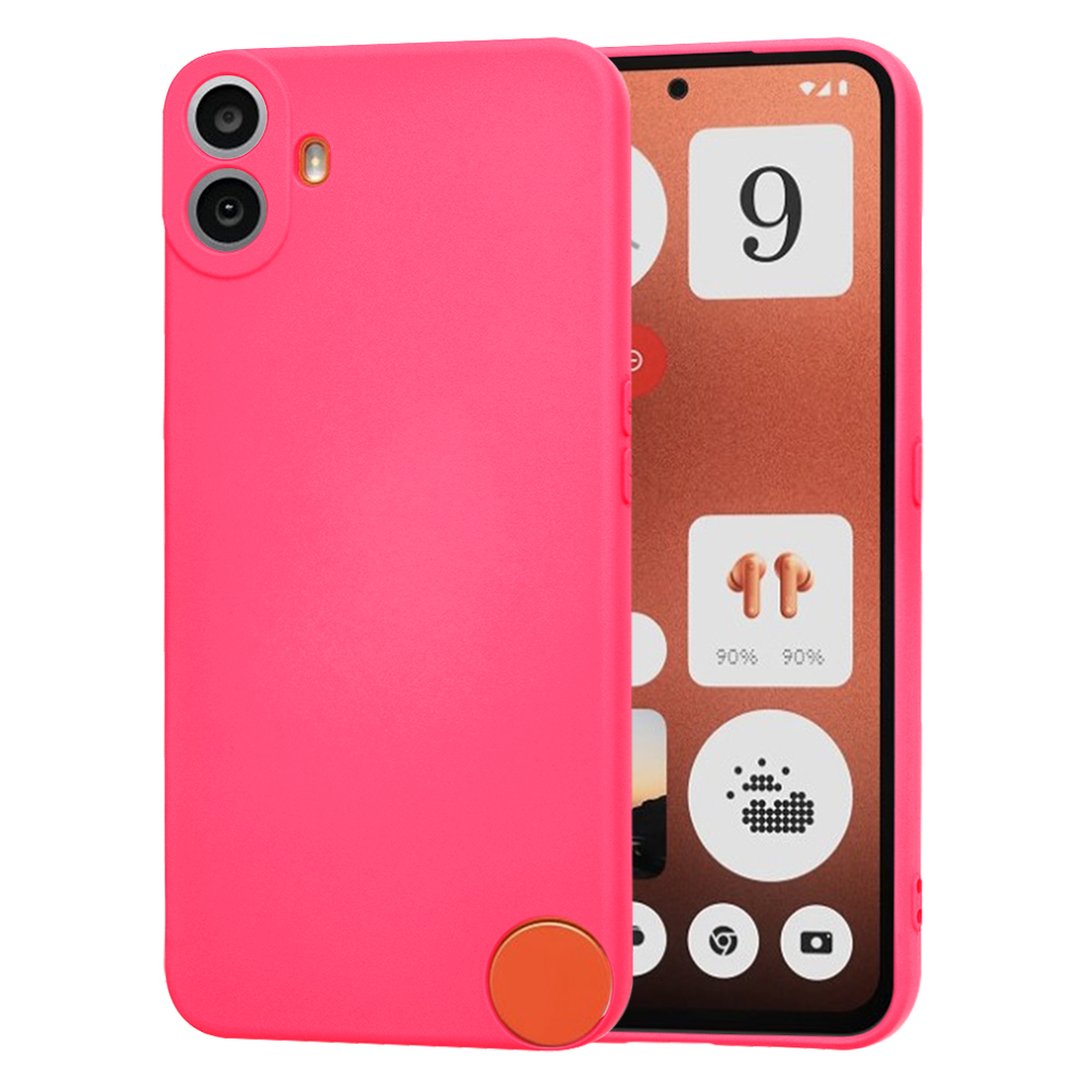 Чантичка за нищо CMF Phone 1 - Techsuit SoftFlex - ярко розово