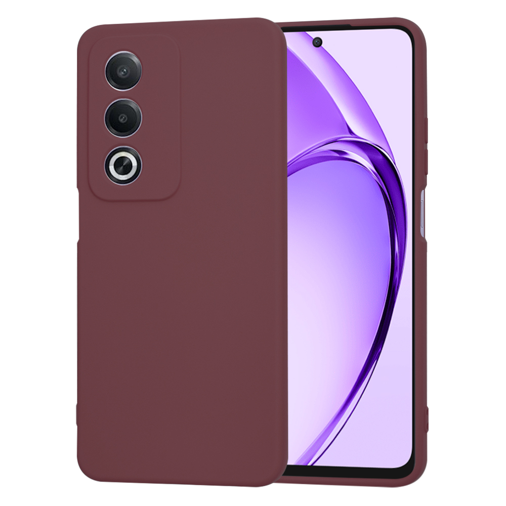 Калъф за Oppo A80 5G - Techsuit SoftFlex - Plum Червен
