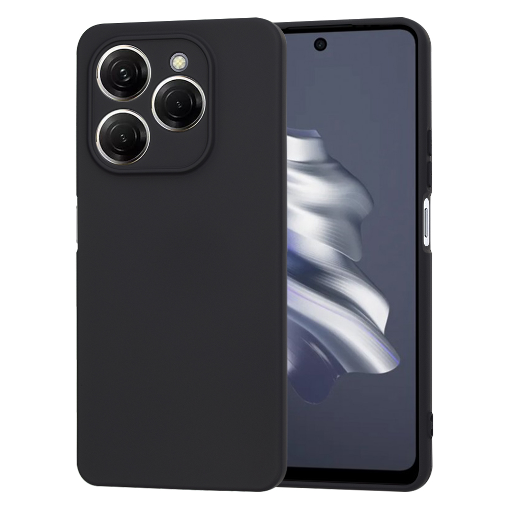 Калъф за Tecno Spark 20 Pro - Techsuit SoftFlex - Черен