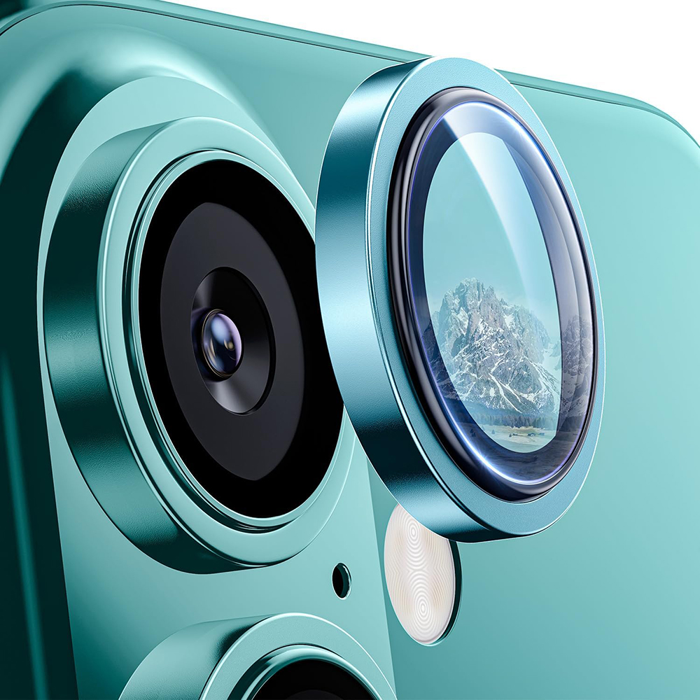 Калъф за iPhone 16 / iPhone 16 Plus - Lito S+ Camera Glass Protector - Teal