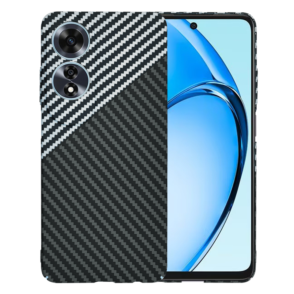 Калъф за Oppo A60 4G - Techsuit Carbonite FiberShell - Stealth Сив