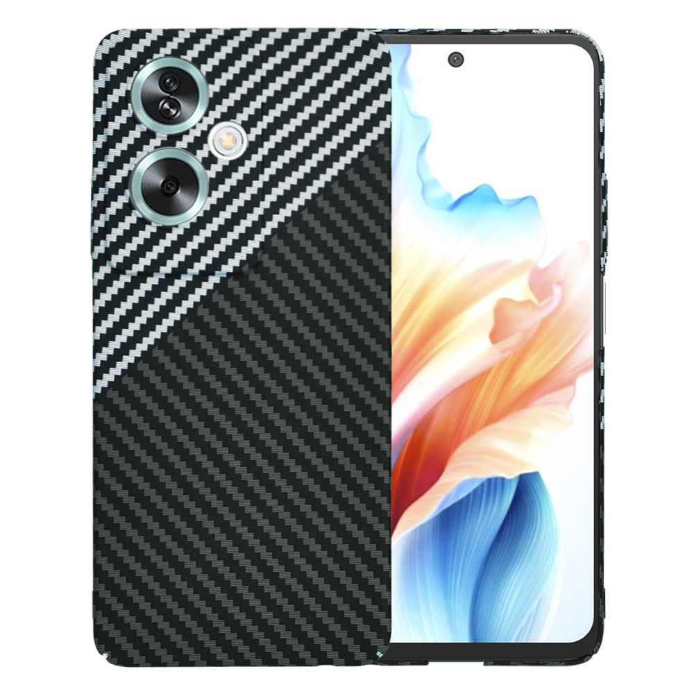 Калъф за Oppo A79 5G / OnePlus Nord N30 SE - Techsuit Carbonite FiberShell - Stealth Сив