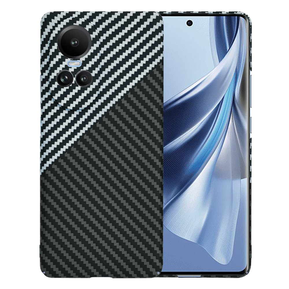 Калъф за Oppo Reno10 / Reno10 Pro - Techsuit Carbonite FiberShell - Stealth Сив