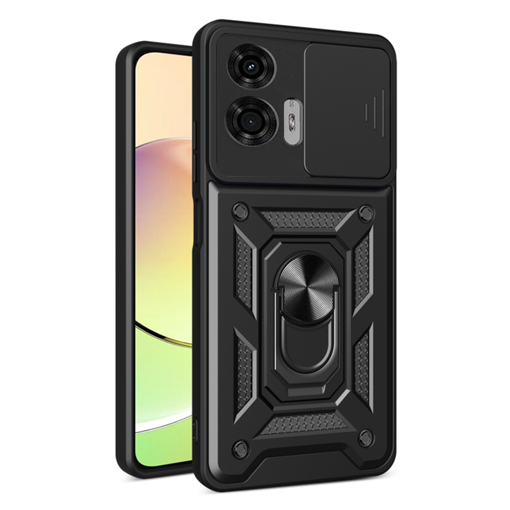Калъф за Motorola Moto G24 Power - Techsuit CamShield Series - Черен