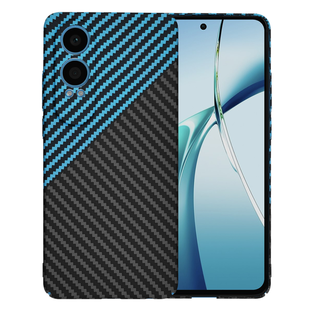Калъф за OnePlus Nord CE4 Lite - Techsuit Carbonite FiberShell - Син Pulse
