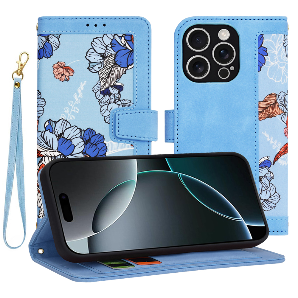 Калъф за iPhone 16 Pro - Techsuit FlipCraft - Vibrant Син