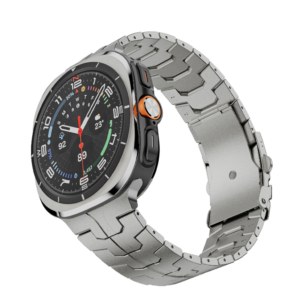 Каишка за Samsung Galaxy Watch Ultra 47mm / Watch Ultra 2 - Techsuit Watchband (W063) - Титан