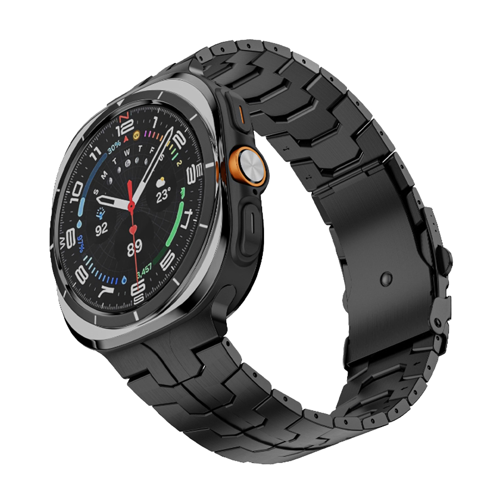 Каишка за Samsung Galaxy Watch Ultra 47mm / Watch Ultra 2 - Techsuit Watchband (W063) - Черен