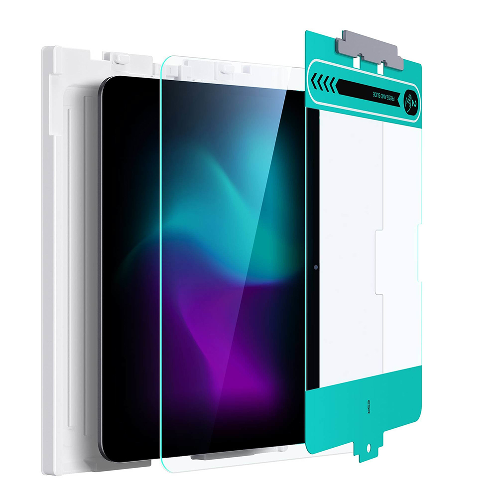 Капак за iPad Air 13 (2024) / Air 13 (2025) / Air 13 (2026) - ESR закалено стъкло 9H - прозрачно