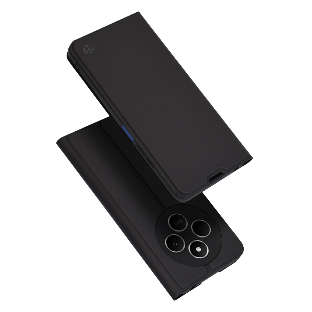 Калъф за Xiaomi Redmi 14C / Poco C75 - Techsuit Magskin Book - Черен