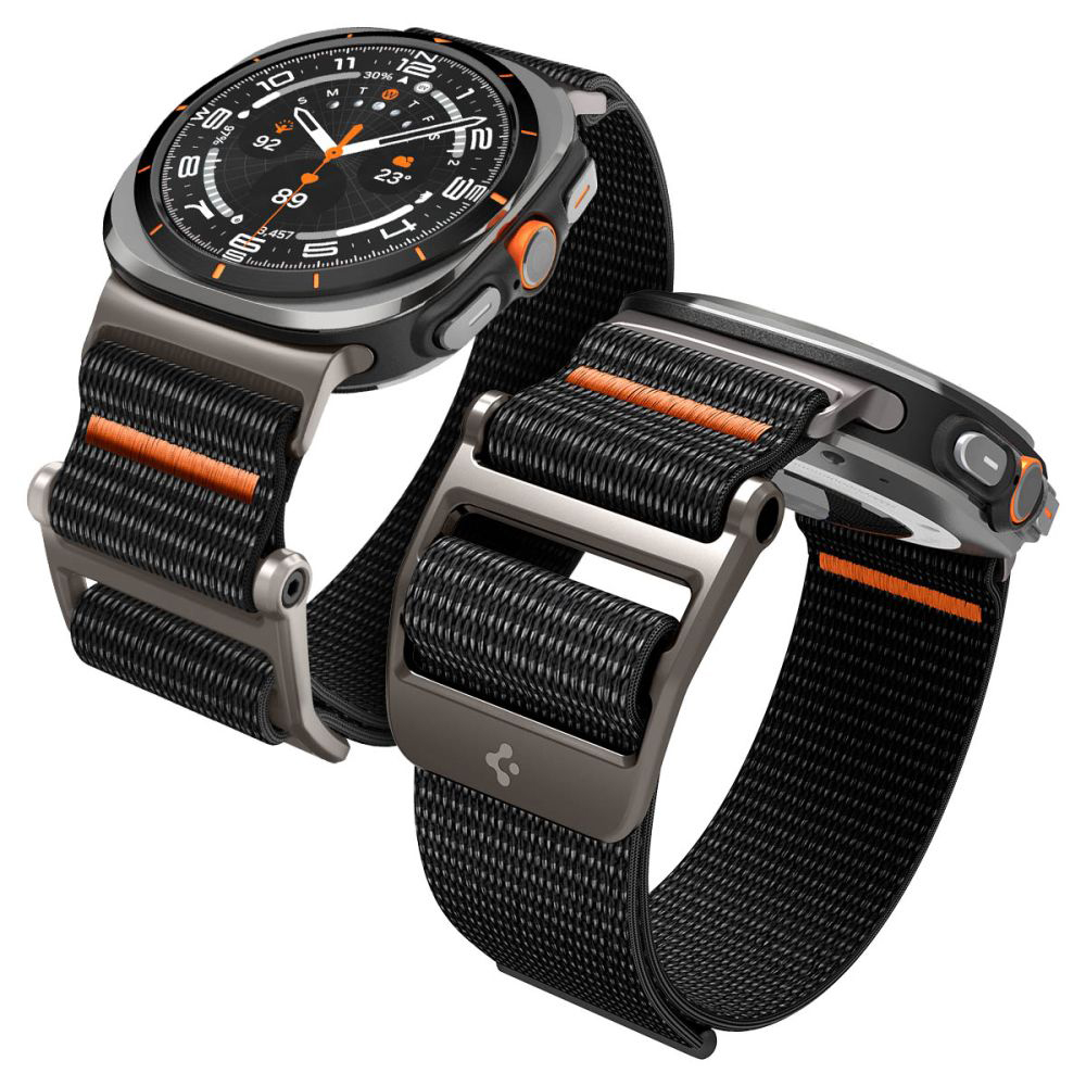 Каишка за Samsung Galaxy Watch Ultra 47mm - Spigen DuraPro Flex (AMP08773) - Черен