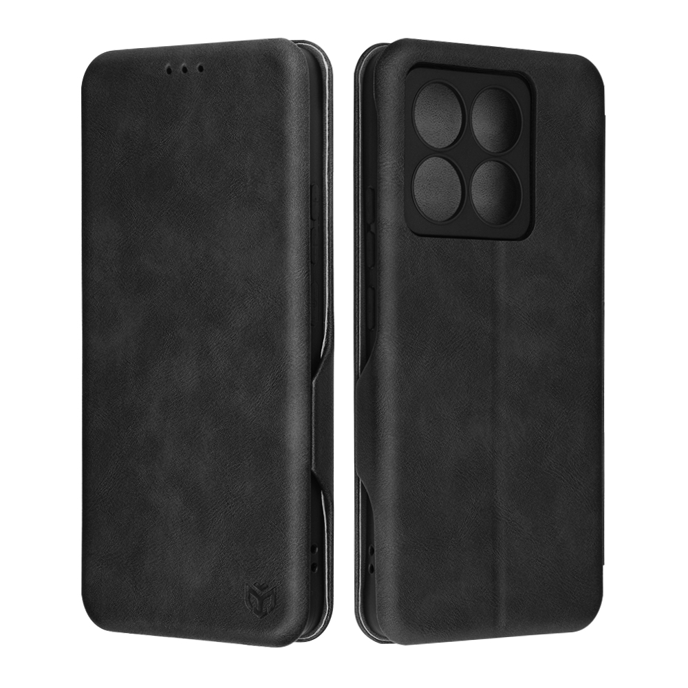 Калъф за Xiaomi 14T - Techsuit Safe Wallet Plus - Черен