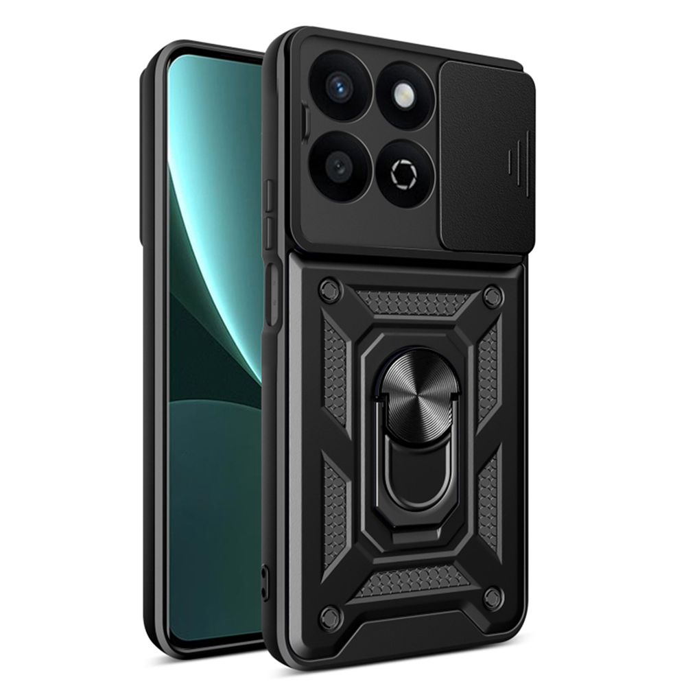 Калъф за Honor 200 Smart / X7c - Techsuit CamShield Series - Черен