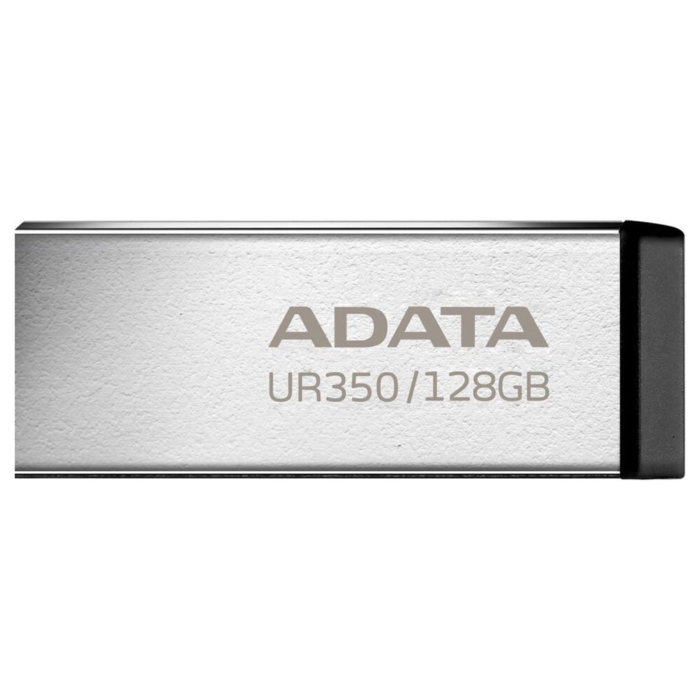 Memory Stick 128GB, USB 3.2 - Adata (UR350-128G-RSR/BK) - Сив