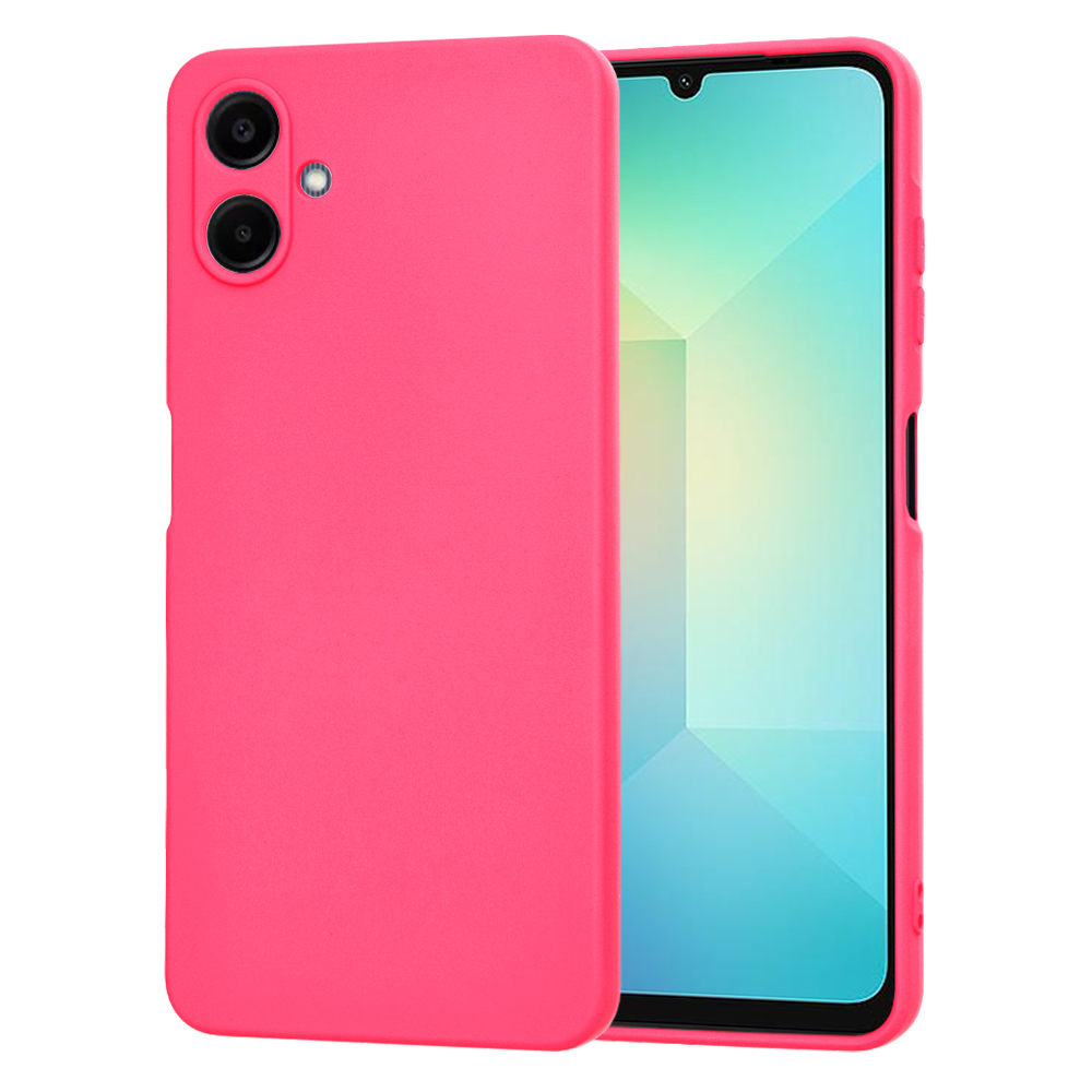 Калъф за Samsung Galaxy A06 4G - Techsuit SoftFlex - Hot Розов