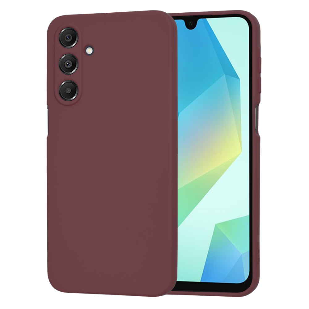 Калъф за Samsung Galaxy A16 4G / A16 5G - Techsuit SoftFlex - Plum Червен