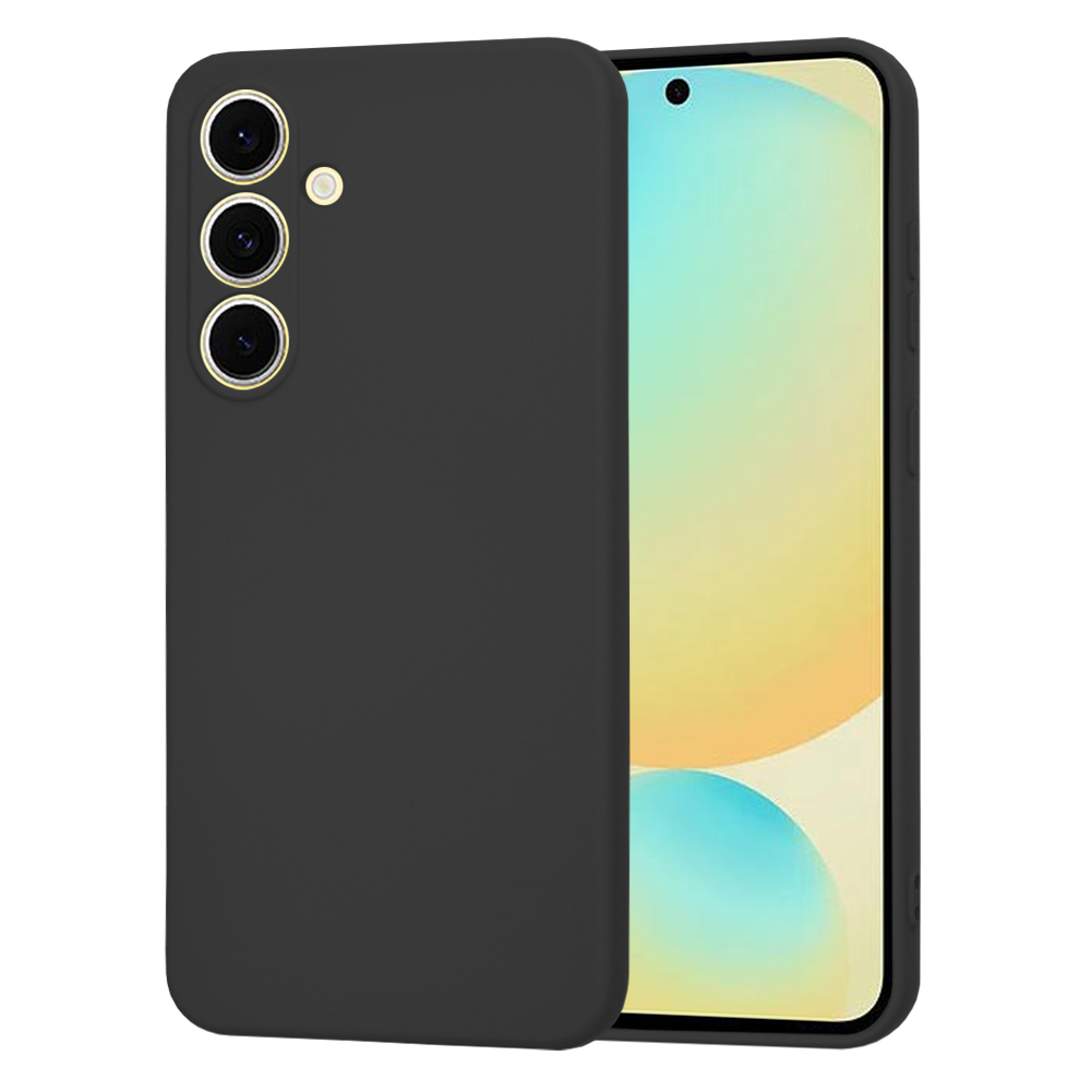 Калъф за Samsung Galaxy S24 FE - Techsuit SoftFlex - Черен