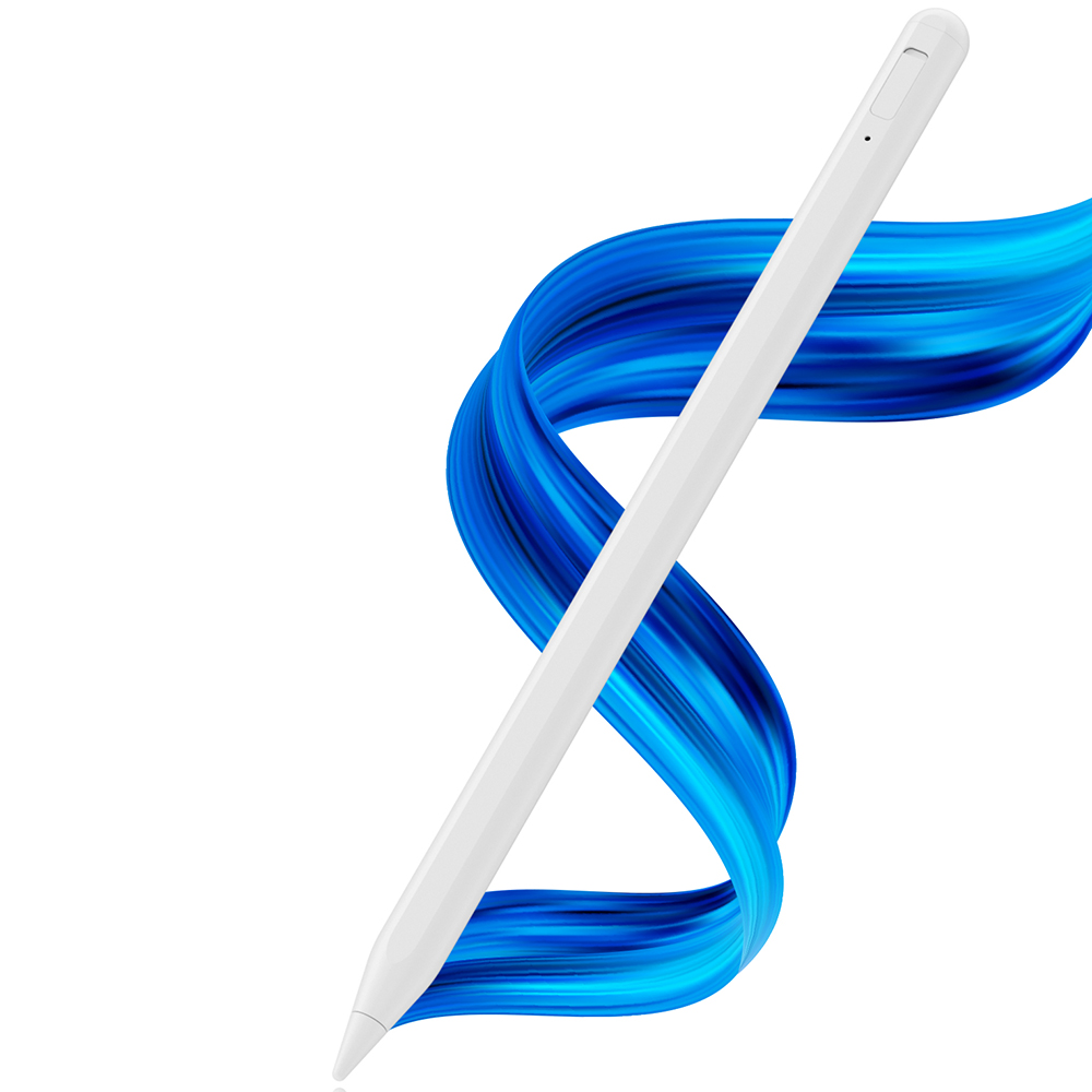 Стилус за таблет, Bluetooth, Type-C, 125mAh - Techsuit (AC10SH) - Lily Бял