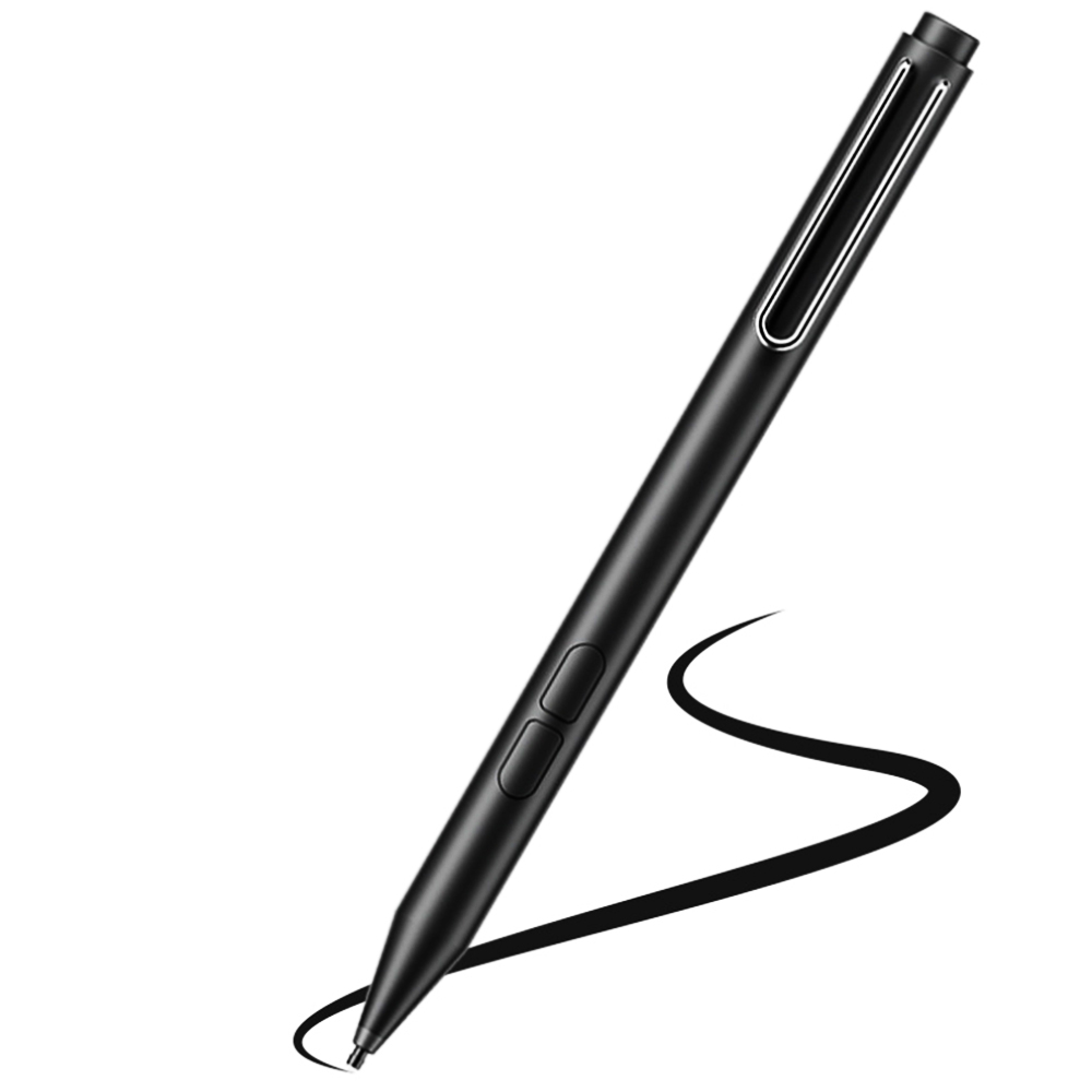Стилус писалка за Microsoft Surface Tablet, Palm Rejection, AAAA батерия, MPP1.51 - Techsuit (F94S) - Черен