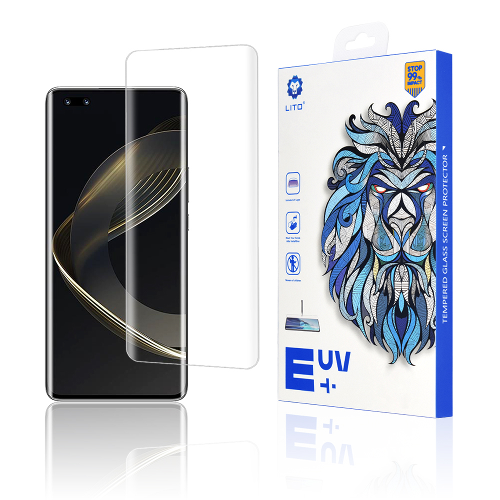 Капак за Huawei nova 11 Pro - Lito 3D UV Glass - Прозрачен