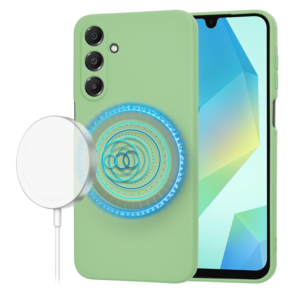 Калъф за Samsung Galaxy A16 4G / A16 5G - Techsuit SoftFlex MagSafe - Mint Зелен