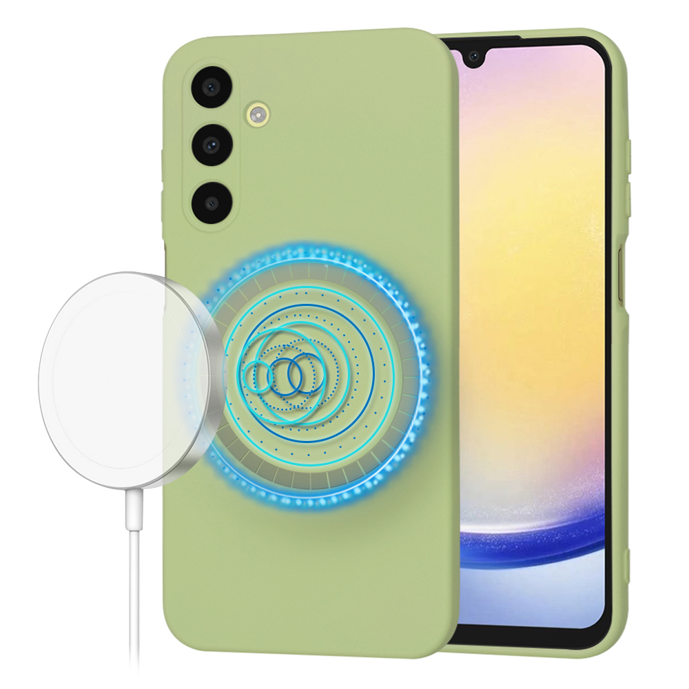 Калъф за Samsung Galaxy A25 5G - Techsuit SoftFlex MagSafe - Matcha