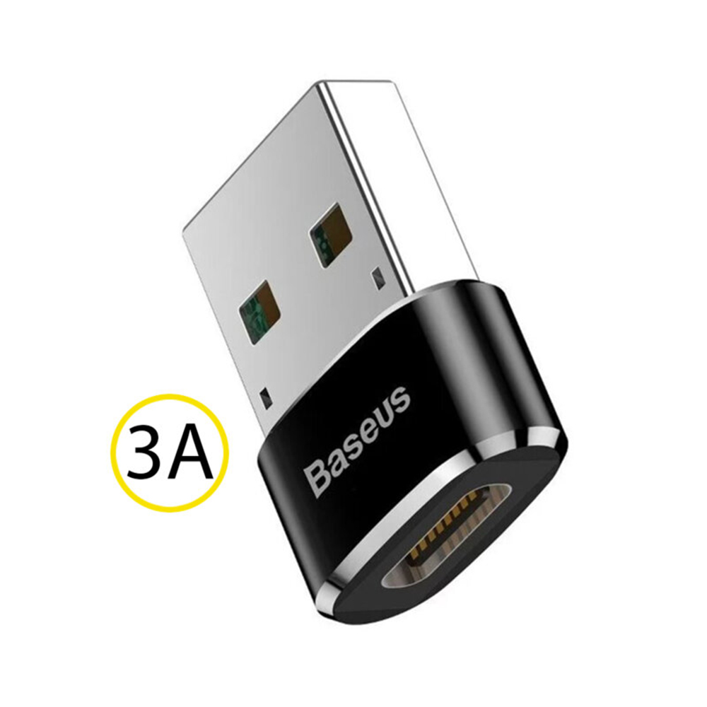 OTG Type-C към USB адаптер - Baseus (CAAOTG-01) - Черен