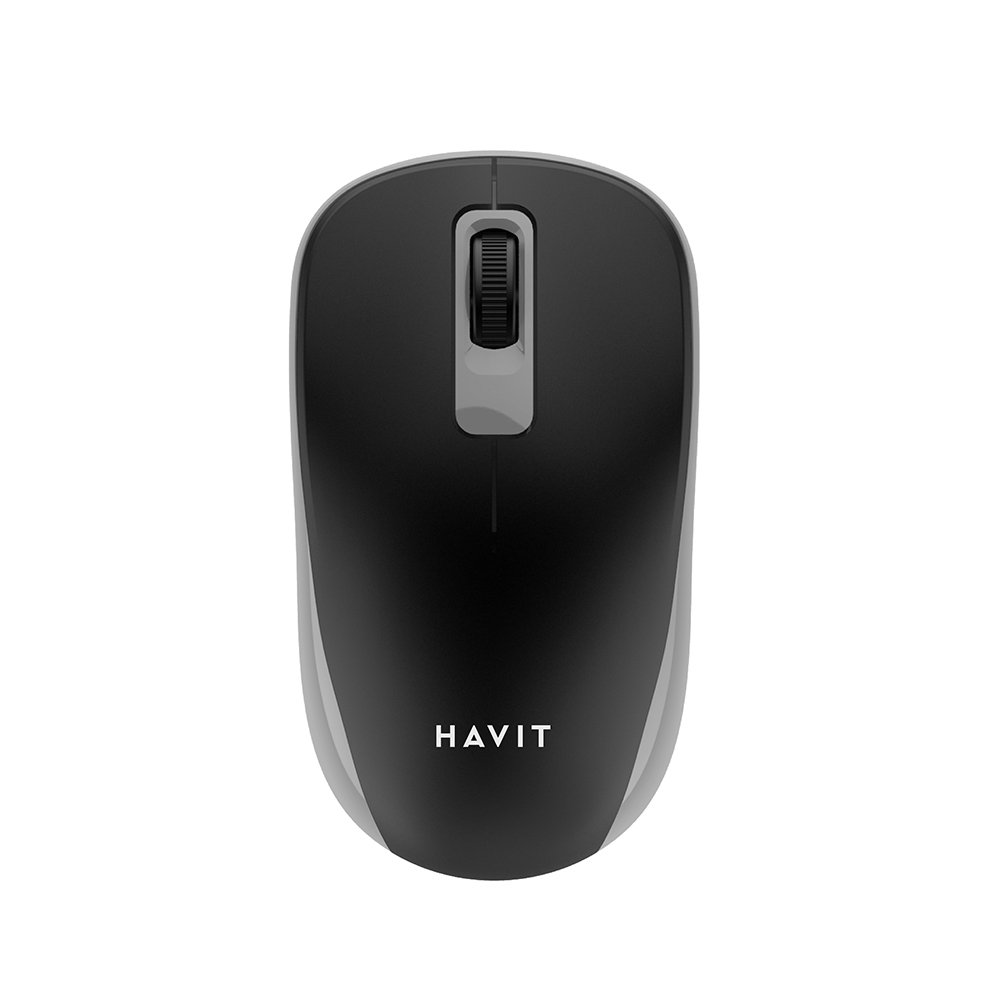 Мишка Fara Fir 2.4GHz, 1200 DPI - Havit (MS626GT) - черен / сив