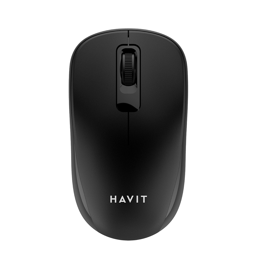Мишка Fara Fir 2.4GHz, 1200 DPI, ABS, PC- Havit (MS626GT) - Черна