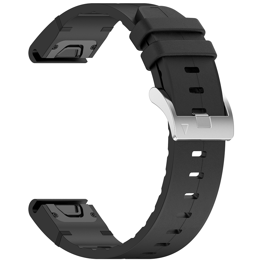 Каишка за Garmin Fenix 3/3 HR/5X/5X Plus/6X/6X Pro/7X/7X Pro Solar - Techsuit Каишка за часовник QuickFit 26 мм (W071) - Черен