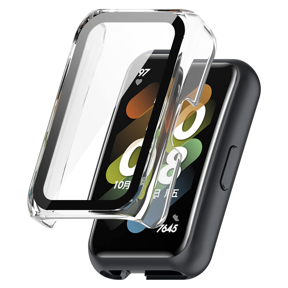 Калъф за Huawei Band 8/9 + Капак - Techsuit Defense360 Pro - Прозрачен