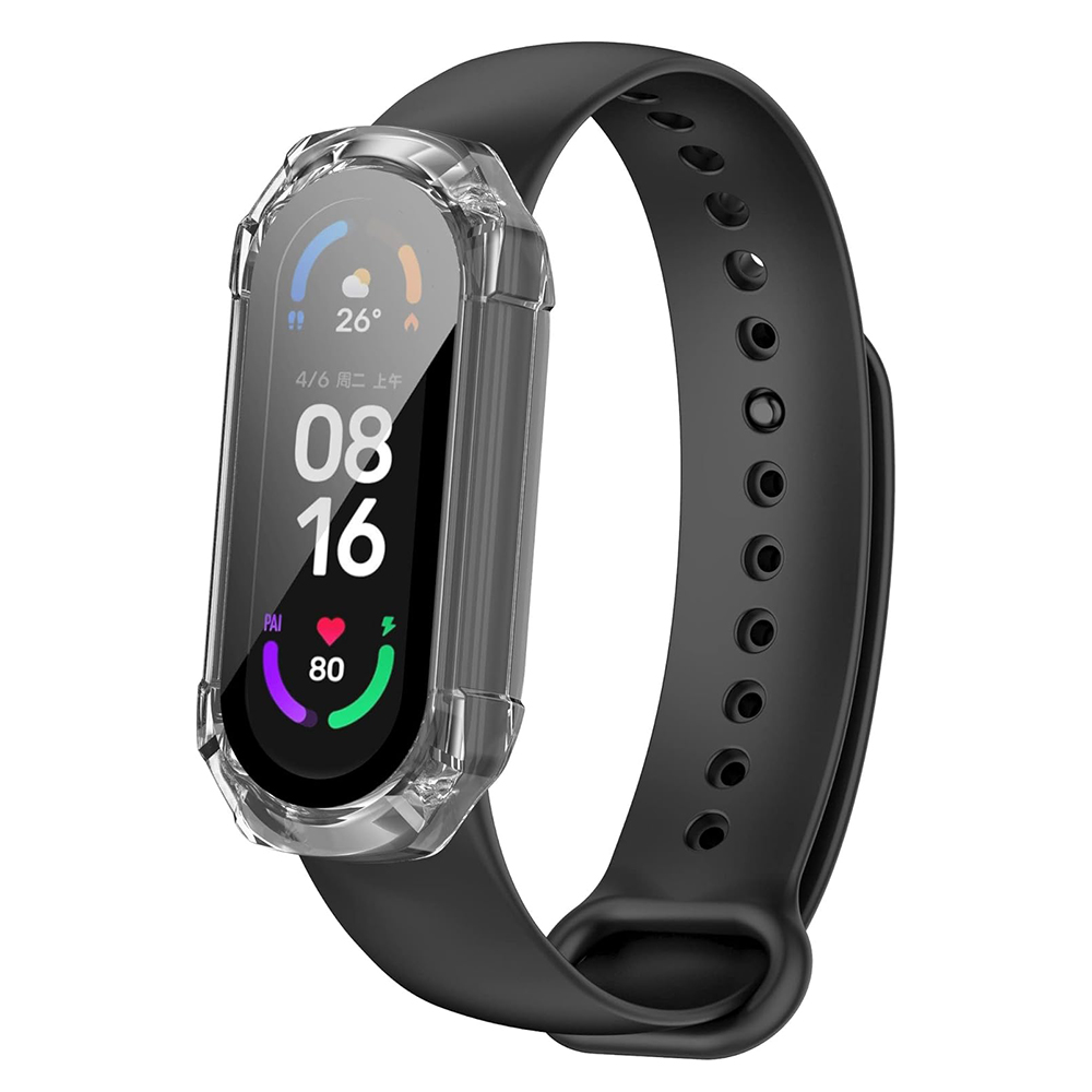 Калъф за Xiaomi Smart Band 7 / 7 NFC + калъф - Techsuit Defense360 Pro - Прозрачен