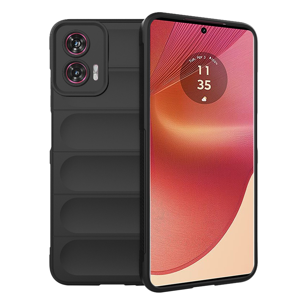 Калъф за Motorola Edge 50 Fusion - Techsuit Magic Shield - Черен