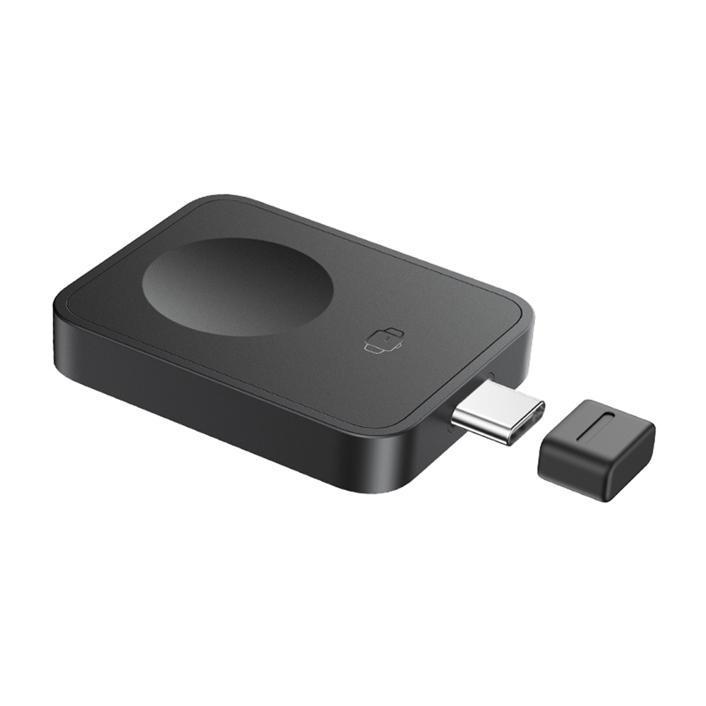 Безжично зарядно за Apple Smart Watch, USB-C, 2.5W - Baseus MagPro (P10264106123-00) - Cosmic Черен
