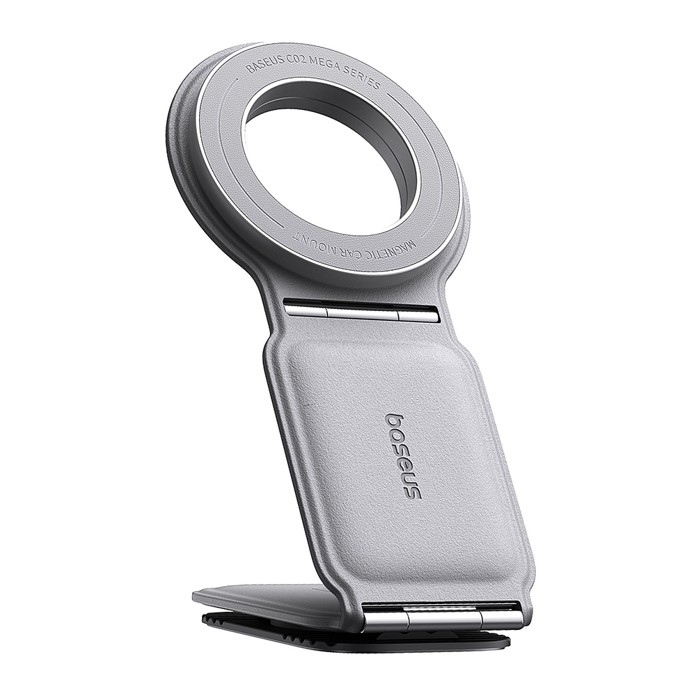 Стойка за телефон в кола, магнитна, 25N, въртене на 360° - Baseus PrimeTrip Series C02 (C40169002833-00) - матирано сиво