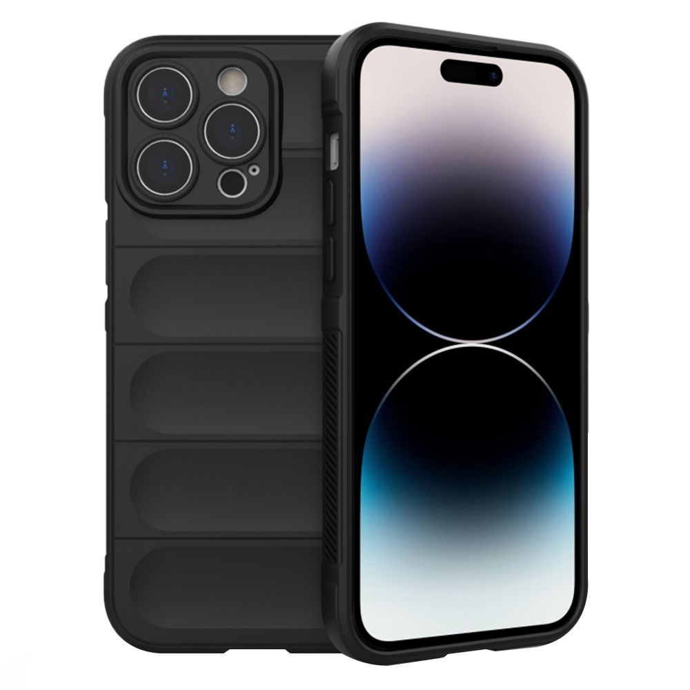 Калъф за iPhone 14 Pro - Techsuit Magic Shield - Черен