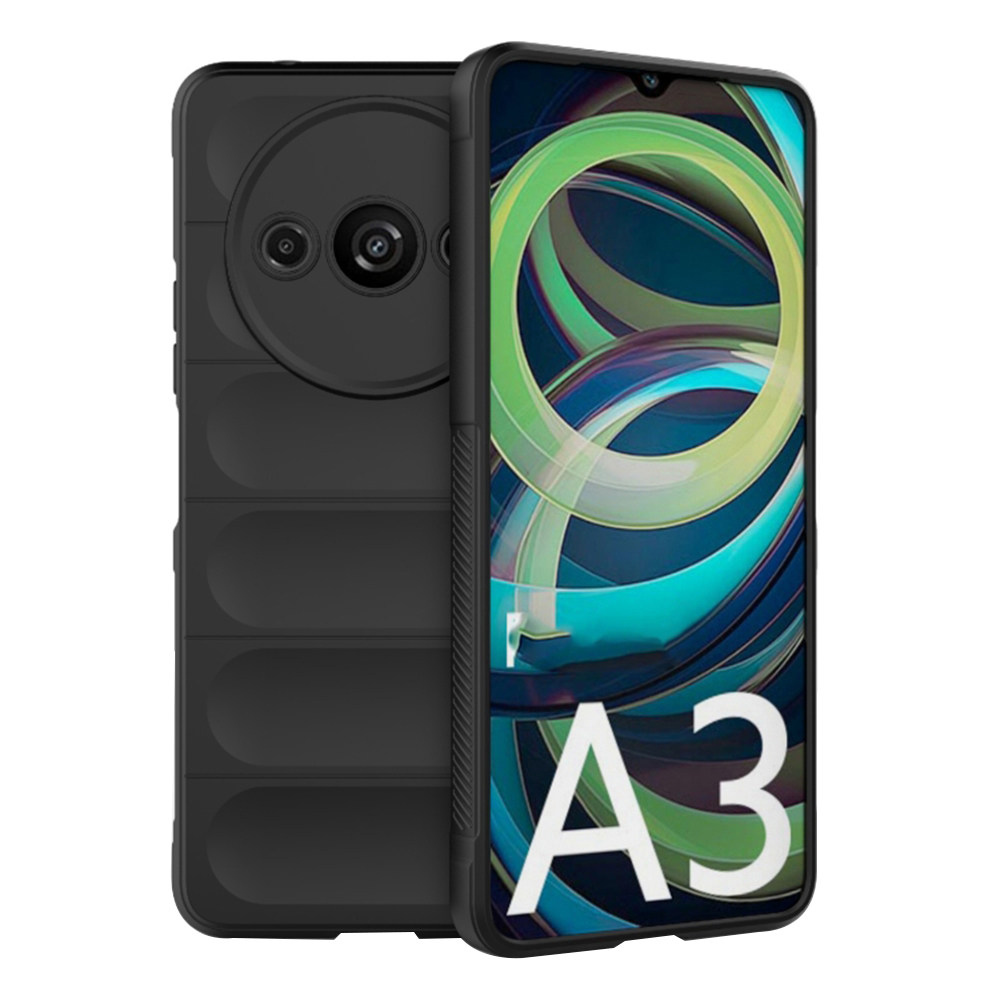 Калъф за Xiaomi Redmi A3 / Redmi A3x - Techsuit Magic Shield - Черен